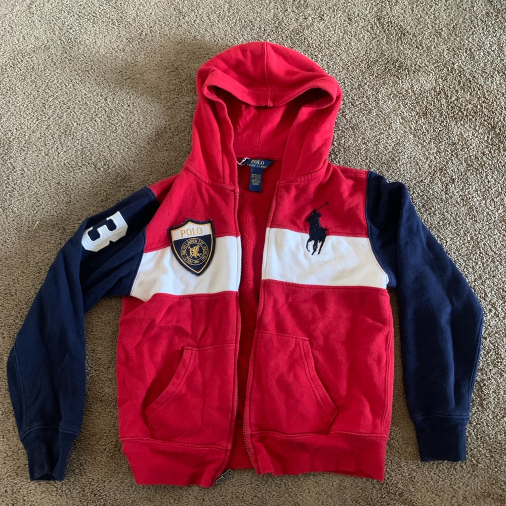 Gently Used Fresh Youth Polo Zip Jacket